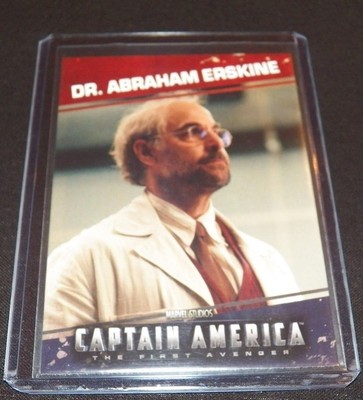 Captain America The First Avenger Movie Trading Card Dr Erskine Stanley Tucci