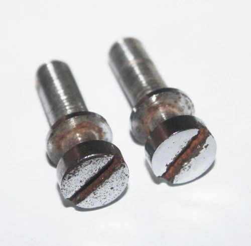 Vintage 1960's Gibson Tailpiece Studs Chrome Les Paul ES SG 1969 1970