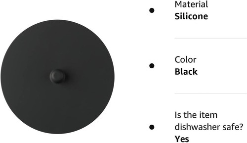 Silicone Cup Cover Lids 4.3 Inch Mug Cover Reusable for Coffee & Tea Cups 1 PC - Picture 8 of 8
