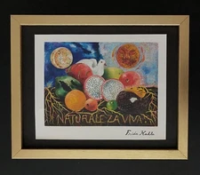 FRIDA KAHLO | Signed Print from Mexico + Framed | Buy it Now!!