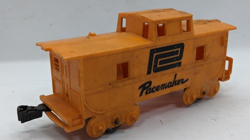 MARX Pacemaker PC Yellow Caboose. O Gauge Model Train - Vintage -USA - Picture 2 of 4
