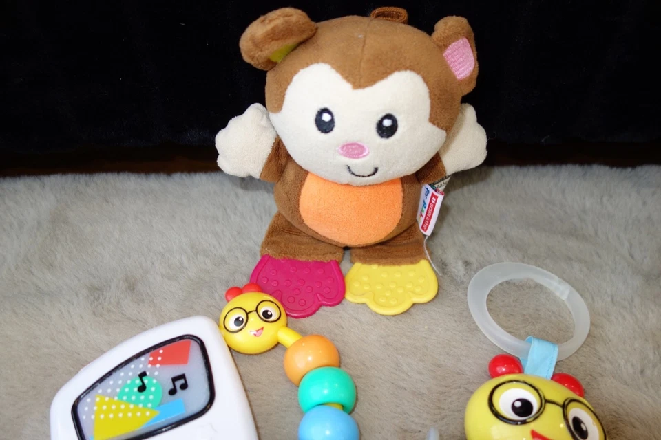 Baby Einstein Take Along Tunes Musical Radio Toy Teether Works Lights & Sound - Image 2 of 4