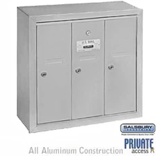 Salsbury Commercial Apartment Mailbox Surface Recessed