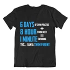 I Am A Swim Parent Tshirt Funny Shirt Elegant Sports Tee Math Swimming Gift