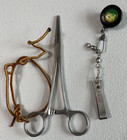 Bundle Of Fly Fishing Accessories - Zinger, Snips, and Forceps