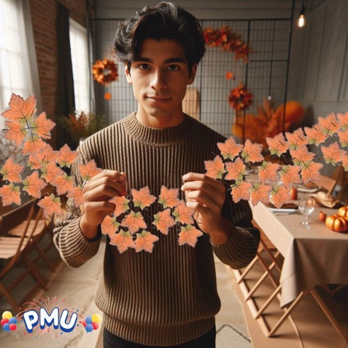 Accesorios de decoración de fiesta de Acción de Gracias PMU - Imagen 44 de 67