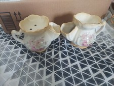 Old Foley James Kent Made In England Shaving Mugs Set