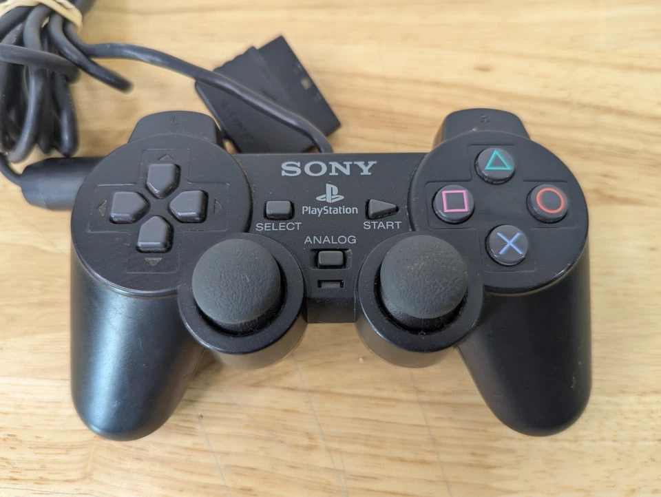 Genuine Sony PS2 PlayStation 2 DualShock  Controller SCPH-10010 For Parts Repair - Image 2 of 4