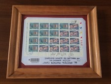 ”GRANDE TORINO” Travel Philatelic Envelope - Framed & Authentic Certificate