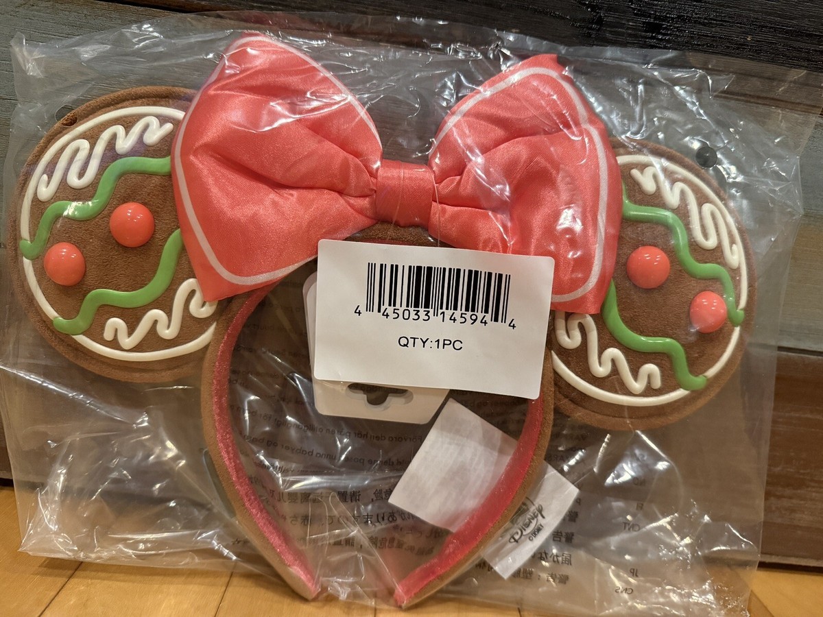 New 2024 Disney Parks Store Eats Holiday Gingerbread Minnie 