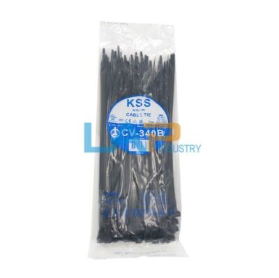 New For KSS CV-340B Low Temperature Resistant Cable Tie 7.6*340mm 100PCS/bag
