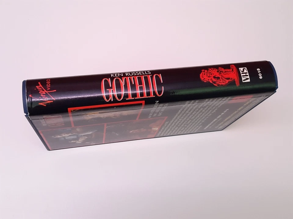 Gothic 1986 Uncut VHS German PAL VCL Virgin Video Ken Russell Gabriel Byrne - Bild 3 von 4