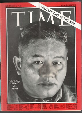 DUONG VAN MINH GENERAL TIME 1963 November 8, magazine VIETNAM DEL SUD