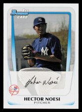 2011 Bowman  Hector Noesi #BP17 New York Yankees