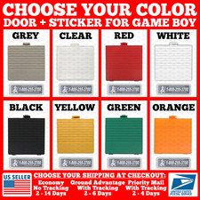 Original Nintendo GB Game Boy DMG-01 Battery Cover Replacement Door  STICKER