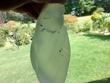 Genuine Surf tumbled Sea Glass Alien head 80gr Weird Stuff found in Lake Erie