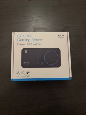 EPOS GSX 300 - External Computer Sound Card 