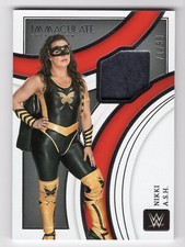 2022 Panini Immaculate WWE Nikki A.S.H. Superstar Swatches 71/99 #SS-NKA