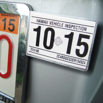 Hawaii Safety Check Bracket.. Horizontal StyleDesigned for