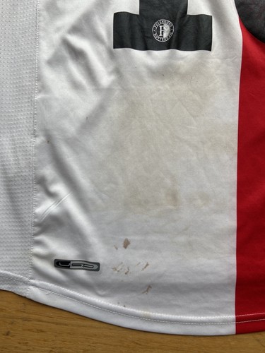 FEYENOORD ROTTERDAM 2011 2012 HOME SHIRT JERSEY PUMA #16 CLASIE MATCH ISSUE - Picture 17 of 24