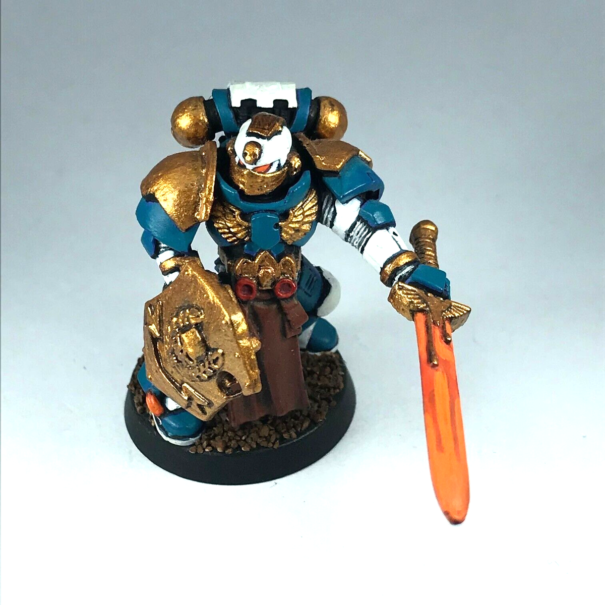 Space Marine Captain Champion - Painted - Warhammer 40K X9547 | eBay