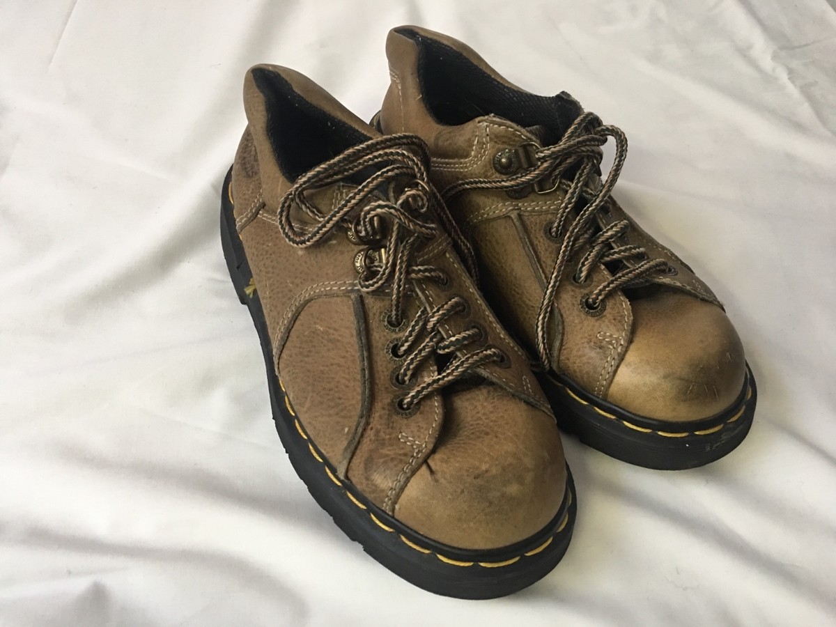 Dr martens 　ベージュ　UK7 Dr. Martens DMs Air Cushion Leather Oxford Casual Shoe UK5