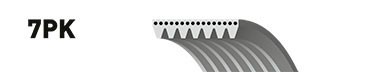 Gates Keilrippenriemen Micro-V® 7PK2060-image