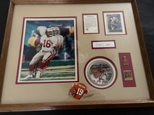JOE MONTANA GARTLAND 3D ORIGINAL ART  SIGNED BY MICHAEL TAYLOR   DISPLAY 97/500