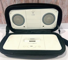 Sonic Impact Portable Travel Speaker i-Pax Docking System MP3 Seagrams Gin