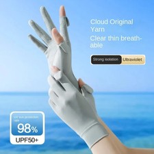 Sunscreen Gloves for Women D288 Summer Thin Non-slip Anti-ultraviolet Touch Scre