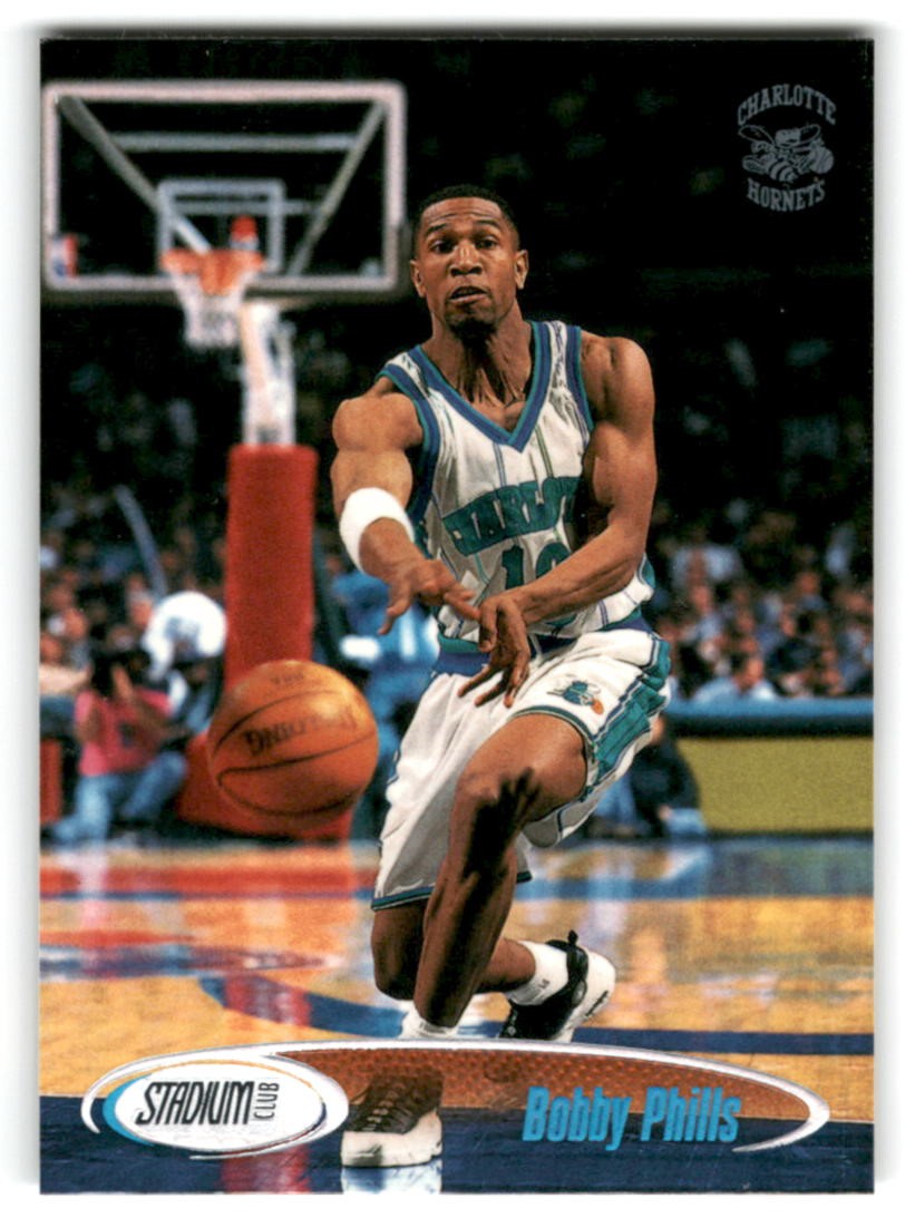1998-99 Stadium Club #189 Bobby Phills | Charlotte Hornets