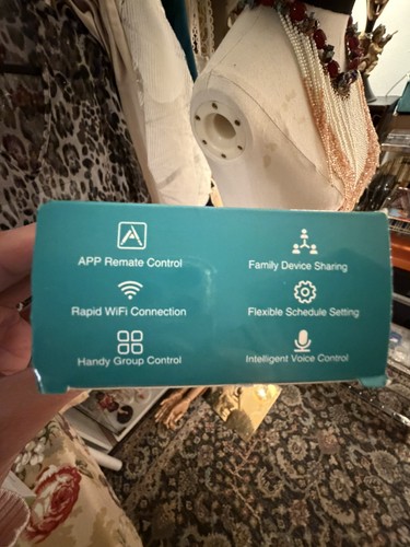 Interruttore Luce Smart Home 3 Vie WiFi Alexa e Assistente Google abilitato - Foto 2 di 2
