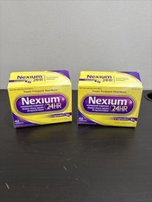 Nexium 24 HR; 42 Tablets 2 Pack Exp 11/26