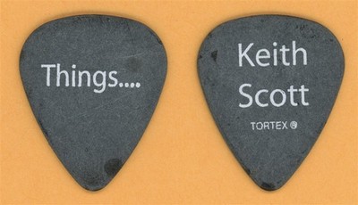Bryan Adams Keith Scott Vintage Guitar Pick - 2000 On A Nice Day Tour
