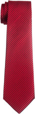 Woven Boy's Tie with Stripe Textured - 8-10 years