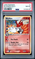 2006 POKEMON POP SERIES 1 #1 BLAZIKEN-HOLO PSA 8 on eBay