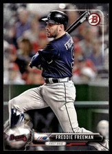 Freddie Freeman 2017 Bowman #44 Braves MLB READ FREE SHIPPING AutographDen