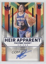 2024-25 Court Kings Heir Apparent Sapphire /25 Pacome Dadiet Pacôme Auto 1pe9