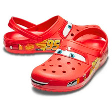 Brand New Lightning McQueen Crocs All Adult Sizes TikTok Trending Viral 2025