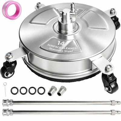 #ad Pressure Washer Surface Cleaner Attachment 14 Inch Stainless Steel Surface $69.99