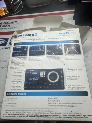 SiriusXM SXPL1V1 Onyx Plus Vehicle Kit Satellite Radio - Picture 2 of 14