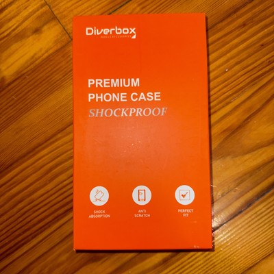 Diverbox Premium Shockproof iPhone 15 Pro Max Phone Case Red Brand NEW DWK