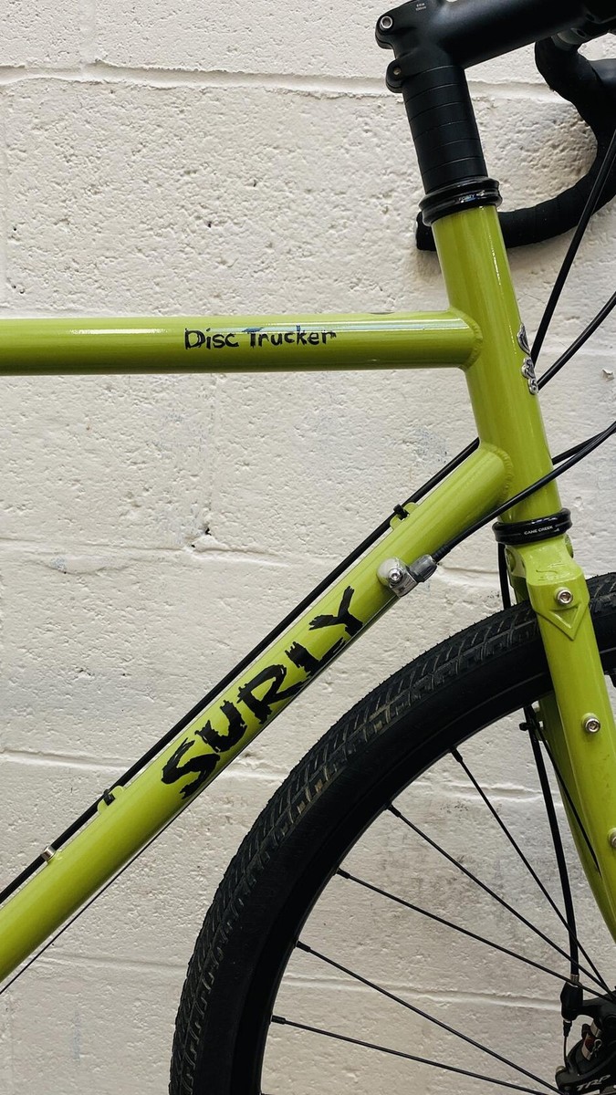 Surly Disc Trucker Bike - 700c Steel Pea Lime Soup 56cm - Altus