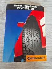 Oldtimer Reifen Handbuch PKW 1988/89 Continental