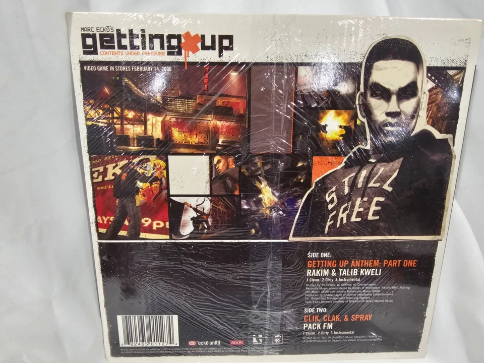 Mark Eckos Getting Up Contents Under Pressure: Promotional Soundrack - Very Rare - Image 4 of 4