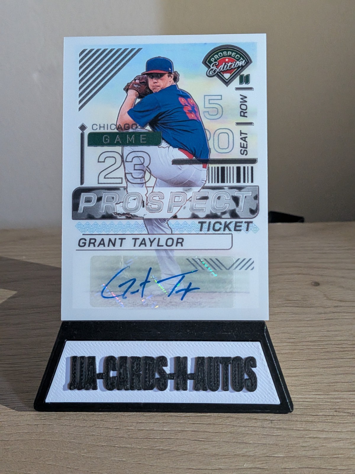 2024 Panini Prospect Edition Grant Taylor Auto Chicago White Sox 
