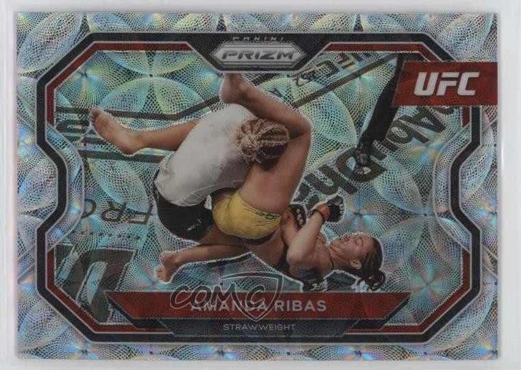 2021 Panini Prizm UFC Premium Box Set Scope Prizm 18/99 Amanda Ribas #162 05or