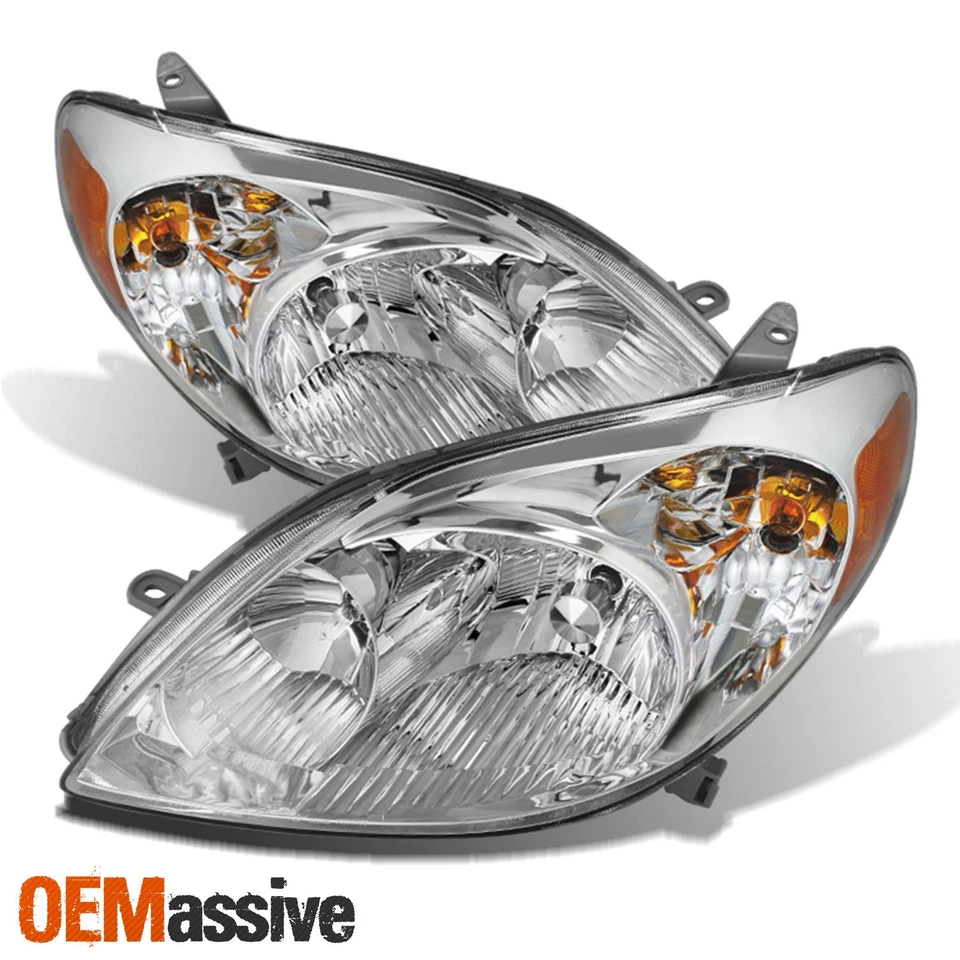 Par de faros de repuesto izquierda+derecha para Toyota Matrix Base XR XRS 2003-2008 Foto 2 de 4