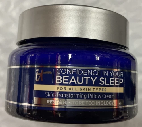 IT Cosmetics Confidence in Your Beauty Sleep Night Cream - 2 oz NWOB free ship