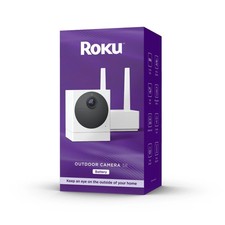 Roku CW1000R Smart Home Outdoor Camera SE Security Camera with Motion Detection